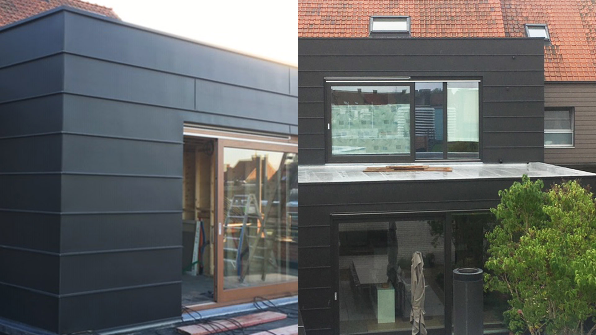 Zinkwerken Frederik Vanneste - Dakbekleding met staande naad